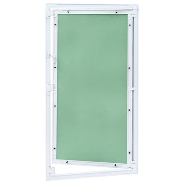 Vidaxl toegangs paneel groen en zilver 45 x 85 cm