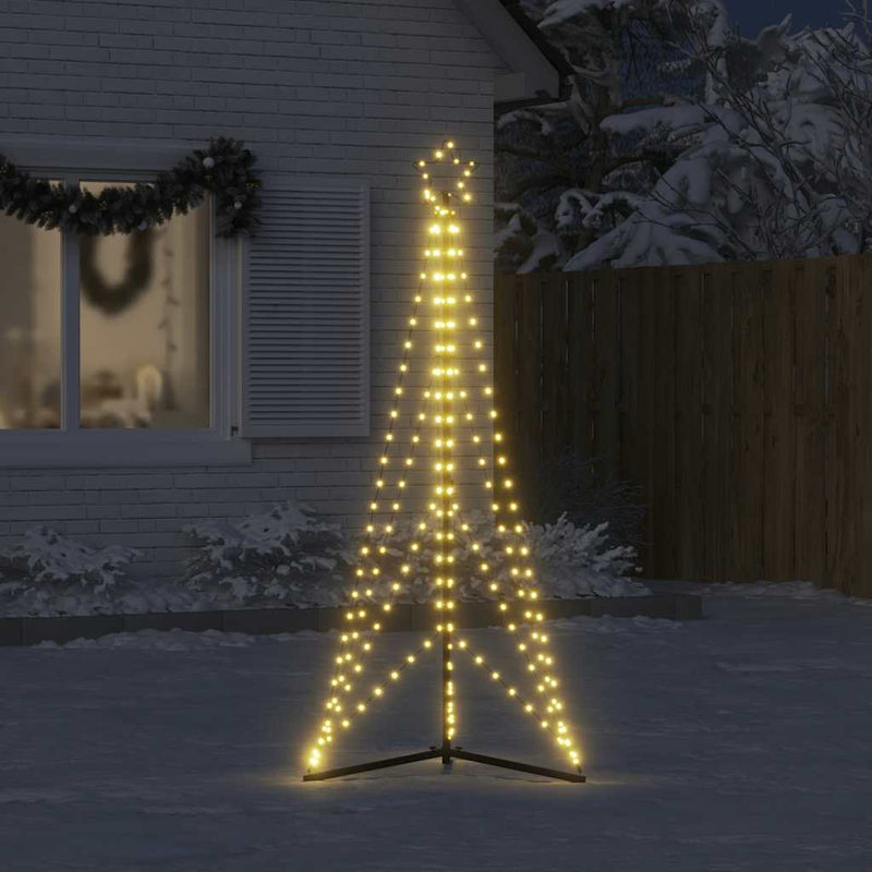 Load image into Gallery viewer, Vidaxl led-kerstboom 363 leds warm wit 182 cm
