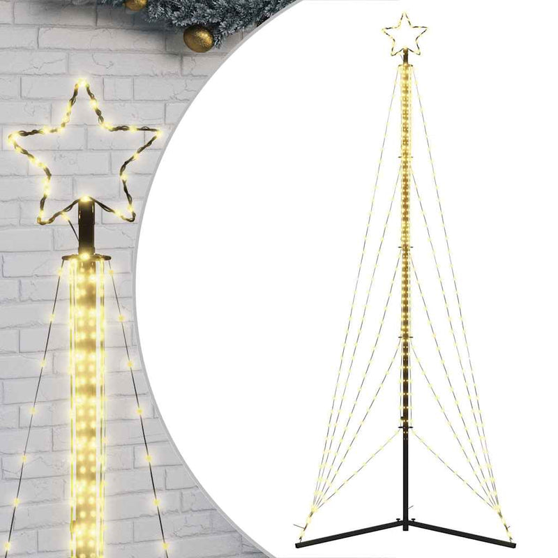 Load image into Gallery viewer, Vidaxl led-kerstboom 525 leds warm wit 302 cm
