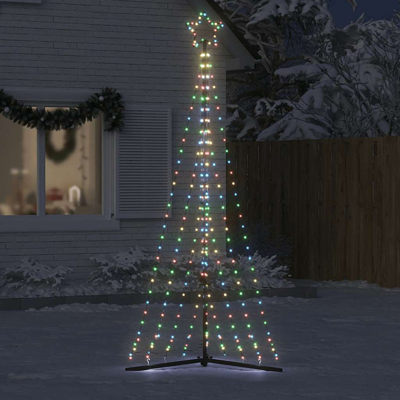 Load image into Gallery viewer, Vidaxl led-kerstboom 447 leds kleurrijk 249 cm
