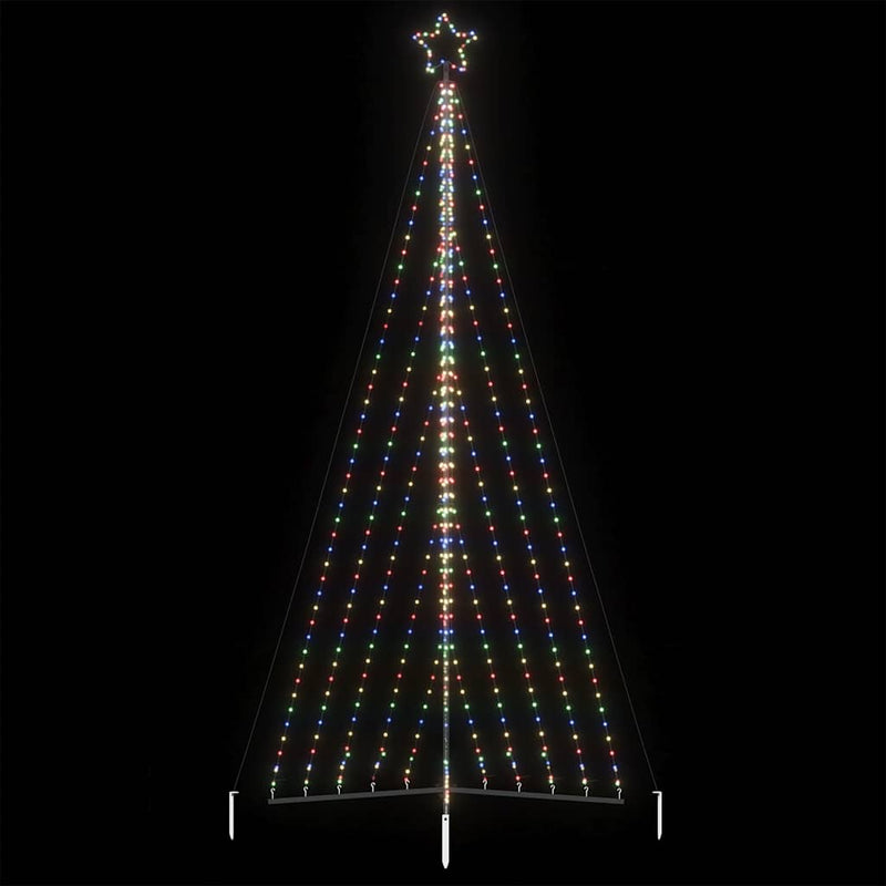 Load image into Gallery viewer, Vidaxl led-kerstboom 570 leds kleurrijk 399 cm
