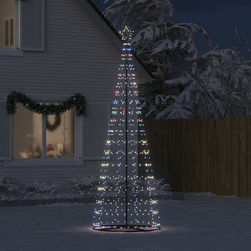 Load image into Gallery viewer, Vidaxl led-kerstboom 550 leds kleurrijk 304 cm
