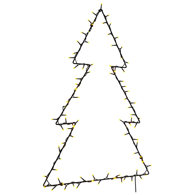 Load image into Gallery viewer, Vidaxl kerstverlichting kerstboom silhouet 115 leds warm wit
