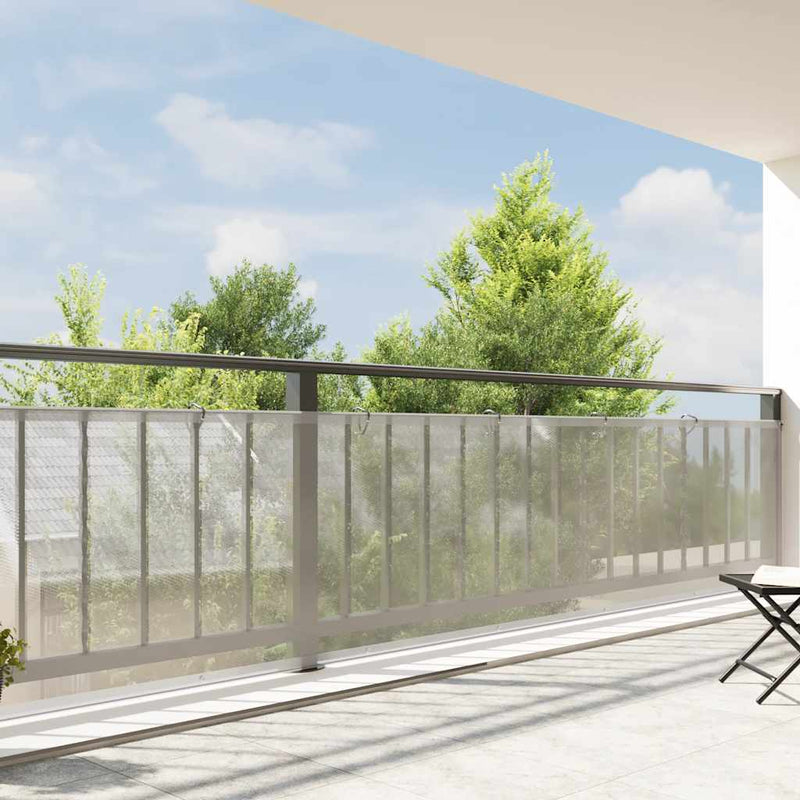 Load image into Gallery viewer, Vidaxl plantenafdekking met zeilringen 1x8 m polyethyleen
