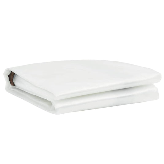 Vidaxl plantenafdekking met zeilringen 1x6 m polyethyleen