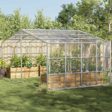 Vidaxl plantenafdekking met zeilringen 3x8 m pvc