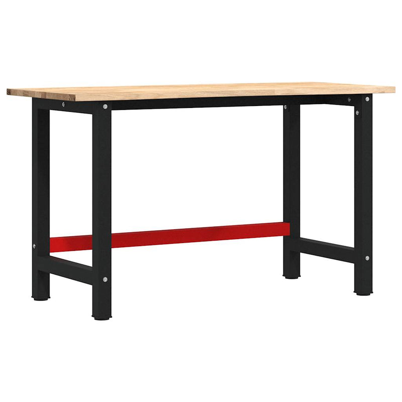 Load image into Gallery viewer, Vidaxl werkbank 140x60x81,5 cm massief eikenhout
