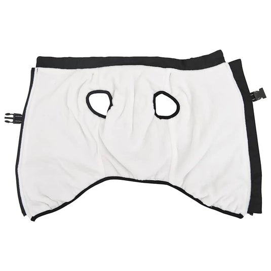 Vidaxl hondenjas met harnas waterdicht reflecterend zwart l68