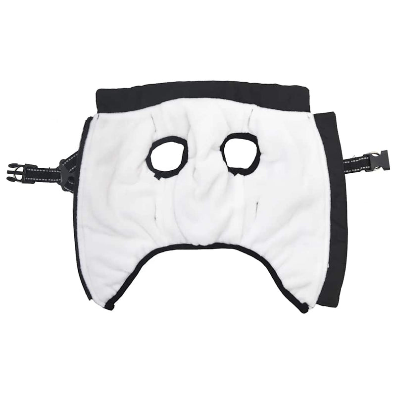 Load image into Gallery viewer, Vidaxl hondenjas met harnas waterdicht reflecterend zwart l36
