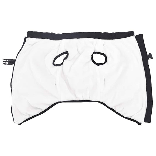 Vidaxl hondenjas met harnas waterdicht reflecterend marineblauw l52