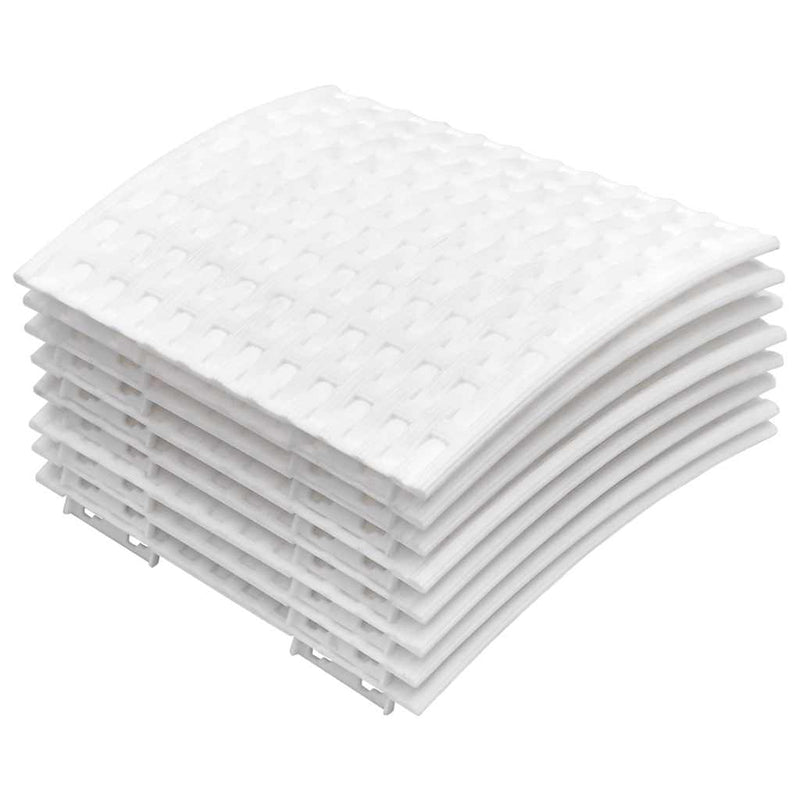 Load image into Gallery viewer, Vidaxl kerstboomrok ø65x23 cm kunststof wit
