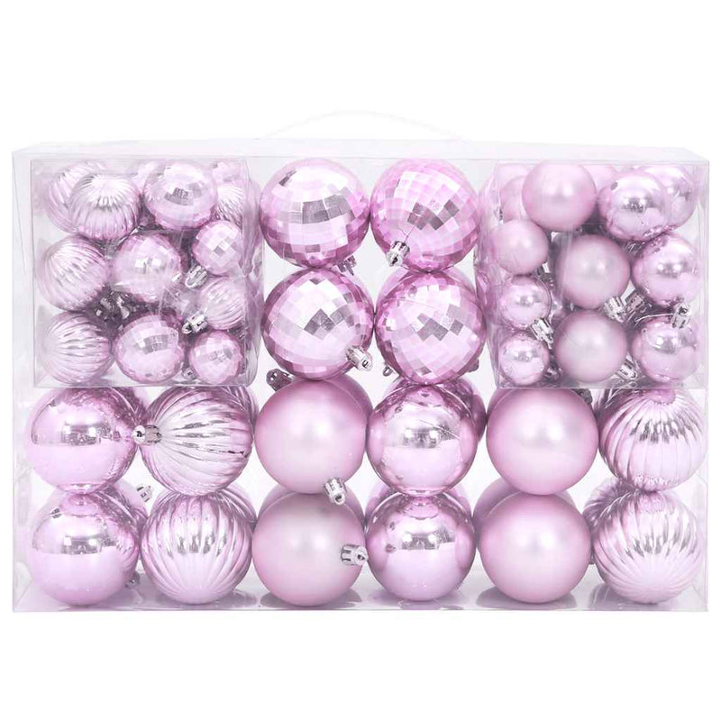 Load image into Gallery viewer, Vidaxl kerstballen 100 st ø3 4 6 cm roze
