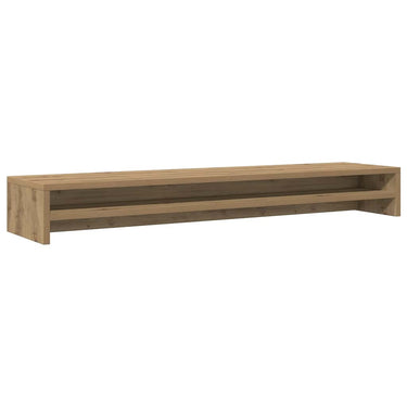 Vidaxl monitorstandaard artisan eikenhout 100x24x13 cm