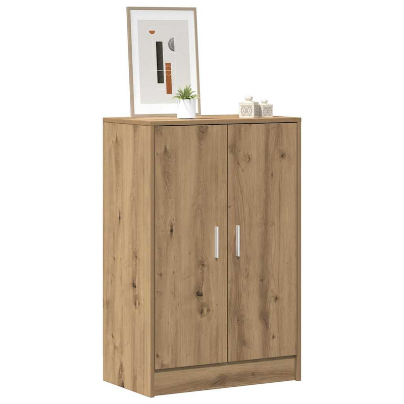 Load image into Gallery viewer, Vidaxl schoenenkast 60x35x92 cm bewerkt hout artisanaal eikenkleur
