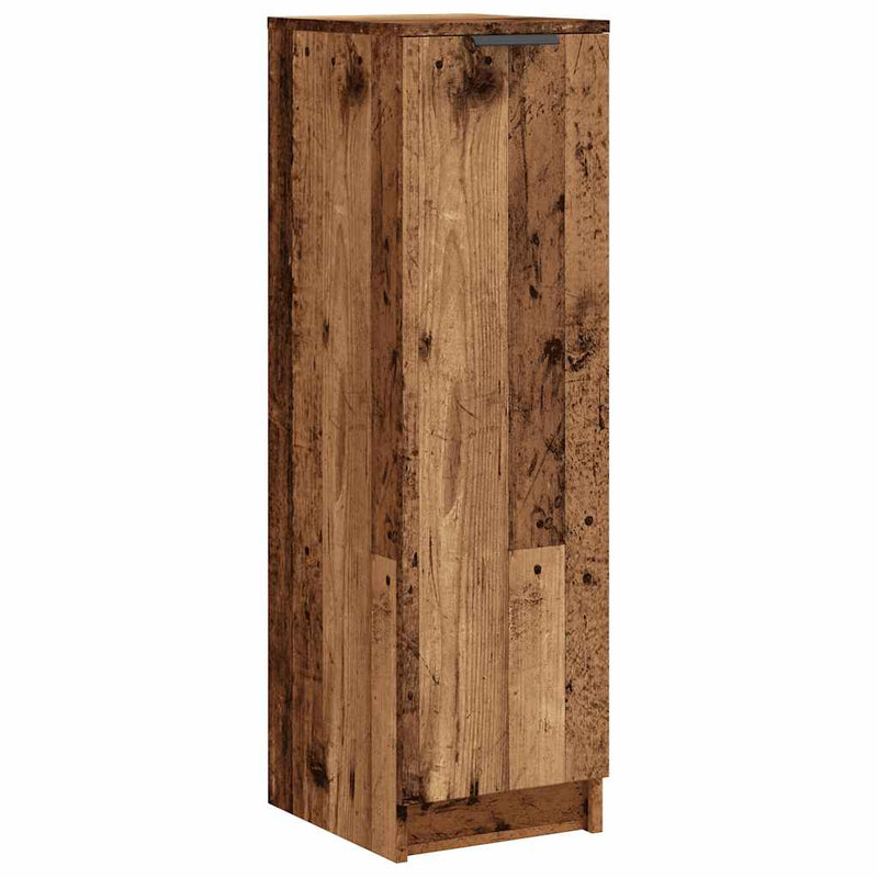 Load image into Gallery viewer, Vidaxl schoenenkast 29,5x35x100,5 cm bewerkt hout oud houtkleurig
