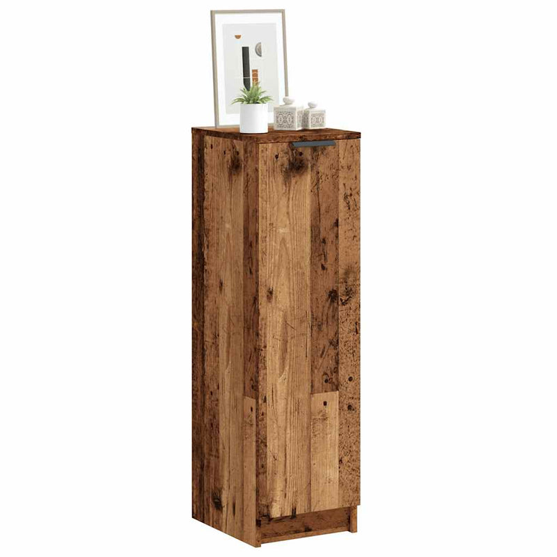 Load image into Gallery viewer, Vidaxl schoenenkast 29,5x35x100,5 cm bewerkt hout oud houtkleurig
