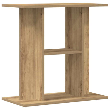 Vidaxl aquariumstandaard 60x30x60cm bewerkt hout artisanaal eikenkleur