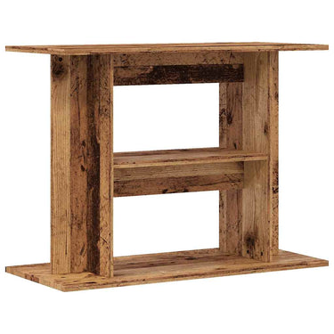 Vidaxl aquariumstandaard oud hout 80x35x60 cm bewerkt hout