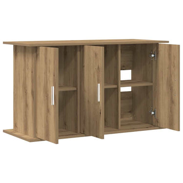 Vidaxl aquariumstandaard artisan eikenhout 101x41x58 cm bewerkt hout