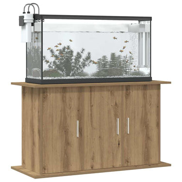 Vidaxl aquariumstandaard artisan eikenhout 101x41x58 cm bewerkt hout