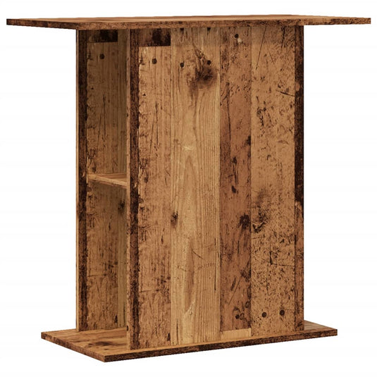 Vidaxl aquariumstandaard oud hout 36x75x72,5 cm bewerkt hout