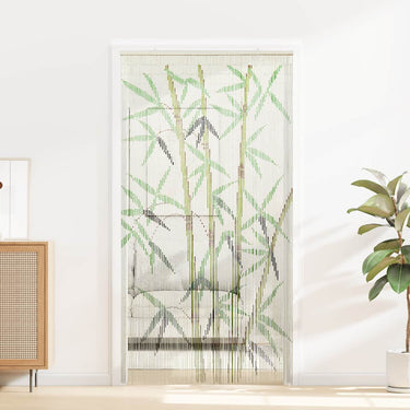 Vidaxl insectengordijn bamboe print 90x220 cm bamboe