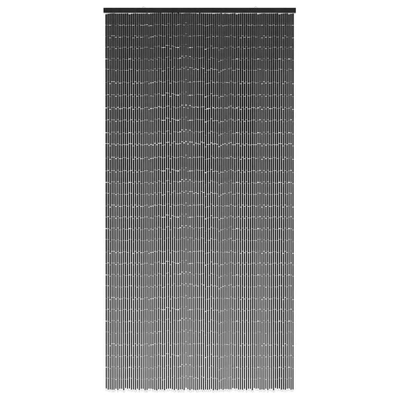 Load image into Gallery viewer, Vidaxl insectengordijn 90x220 cm bamboe donkergrijs
