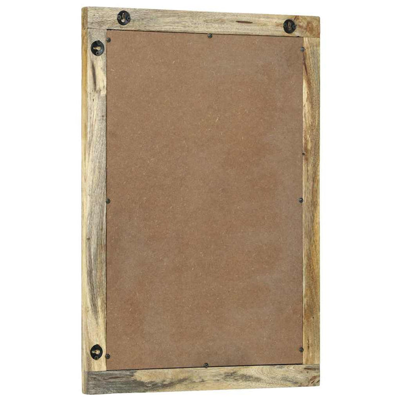 Load image into Gallery viewer, Vidaxl badkamer spiegel met spiegel bruin 70 x 50 x 2,5 cm
