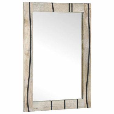 Vidaxl badkamer spiegel met spiegel bruin 70 x 50 x 2,5 cm
