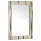 Vidaxl badkamer spiegel met spiegel bruin 70 x 50 x 2,5 cm