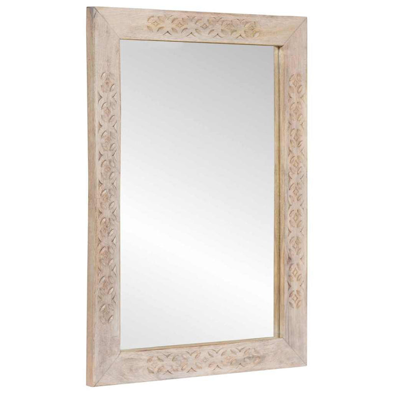 Load image into Gallery viewer, Vidaxl badkamer spiegel met spiegel wit 70 x 50 x 2,5 cm
