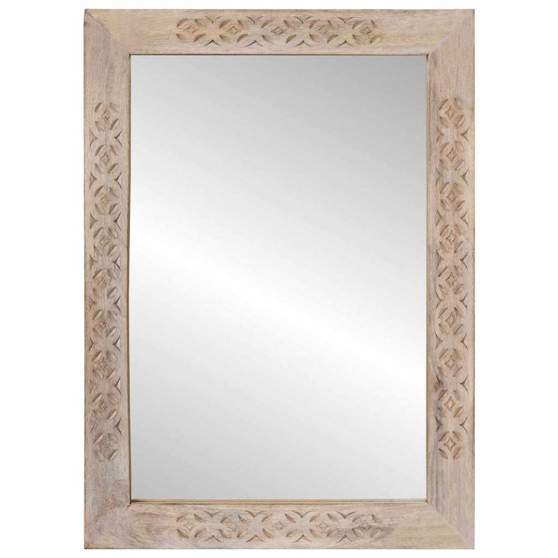 Load image into Gallery viewer, Vidaxl badkamer spiegel met spiegel wit 70 x 50 x 2,5 cm
