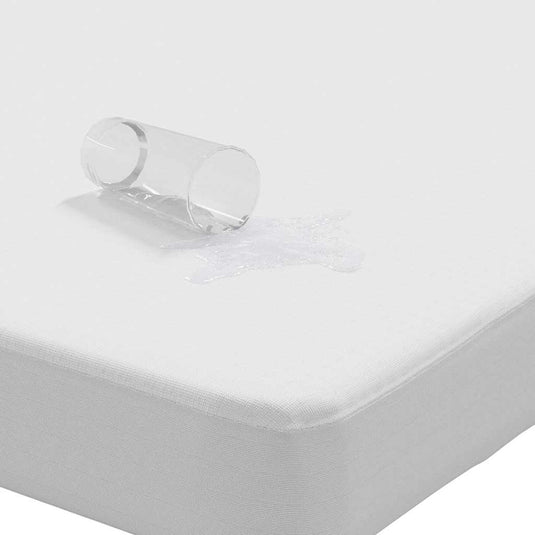 Vidaxl matrasbeschermer waterdicht 80x200 cm wit