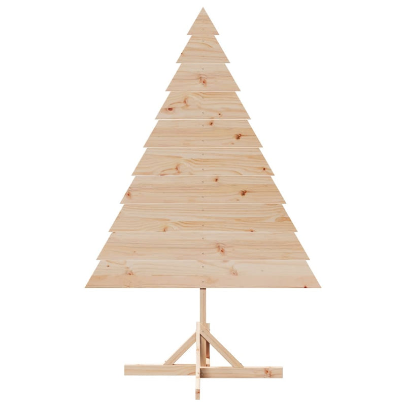 Load image into Gallery viewer, Vidaxl kerstdecoratie kerstboom 180 cm massief hout
