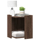 Vidaxl kattenbakkast 42x42x51 cm bewerkt hout bruin eikenkleurig