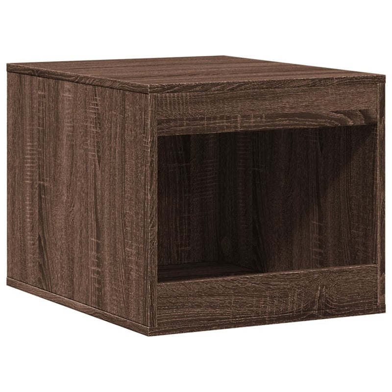 Load image into Gallery viewer, Vidaxl kattenbakkast 47x59x42 cm bewerkt hout bruin eikenkleurig
