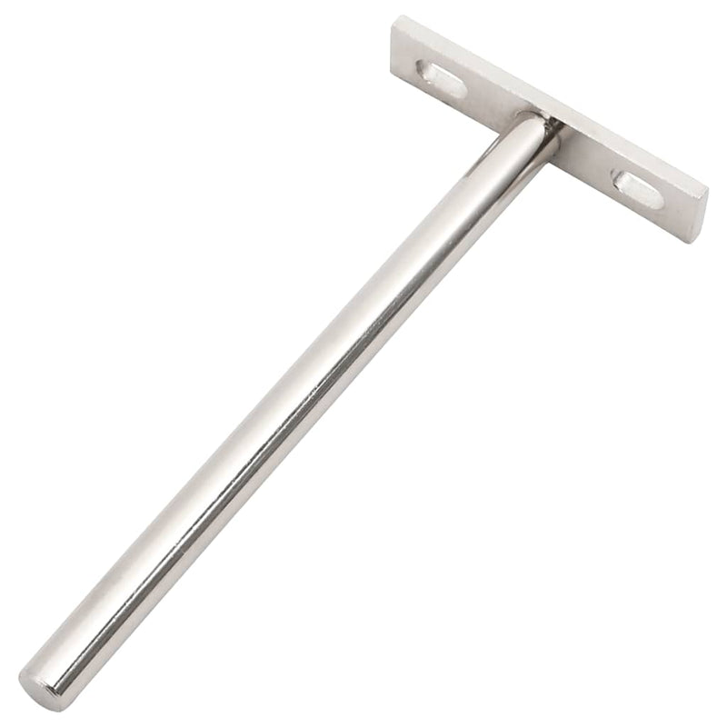 Load image into Gallery viewer, Vidaxl zwevende plankdragers 12st onzichtbaar ø10x150 mm koolstofstaal
