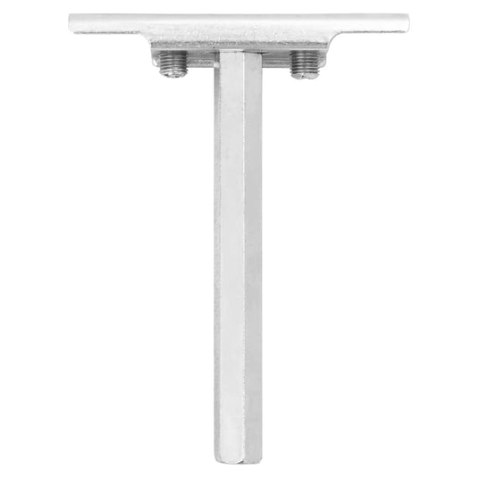 Vidaxl zwevende plankdragers 12st onzichtbaar ø12x100 mm koolstofstaal