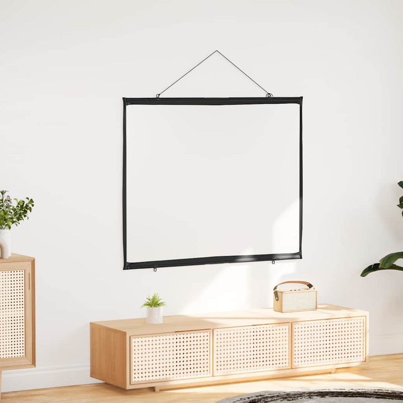 Load image into Gallery viewer, Vidaxl projectiescherm wandhangend 50 inch 4:3
