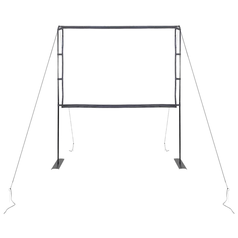 Load image into Gallery viewer, Vidaxl projectiescherm met standaards 90 inch 4:3
