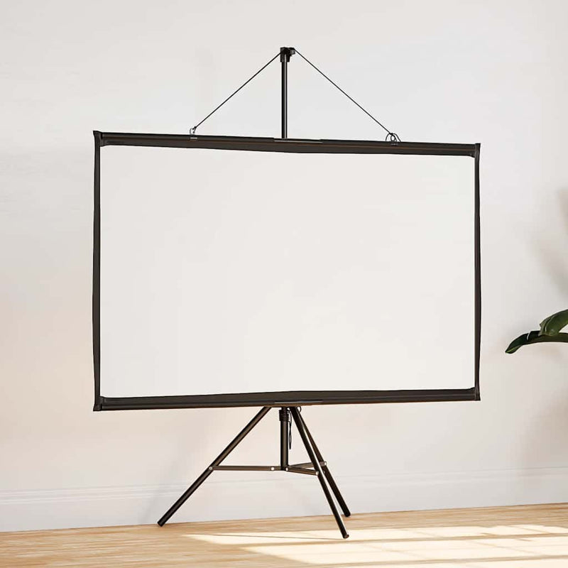 Load image into Gallery viewer, Vidaxl projectiescherm met statief 72 inch 16:9
