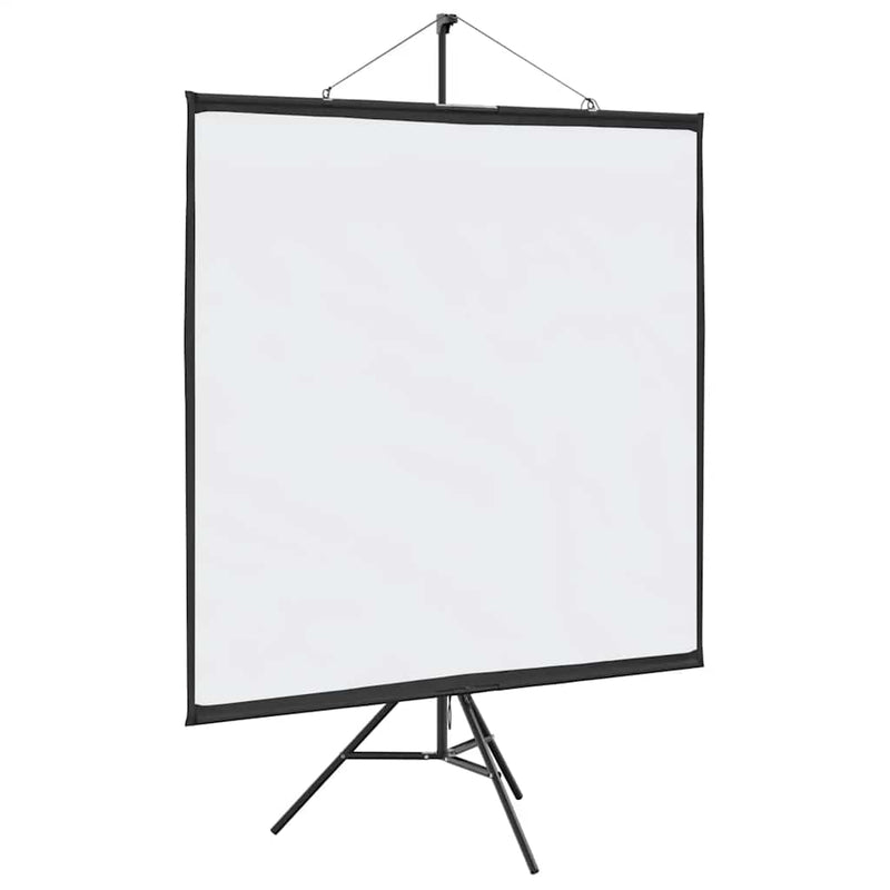 Load image into Gallery viewer, Vidaxl projectiescherm met statief 81 inch 1:1
