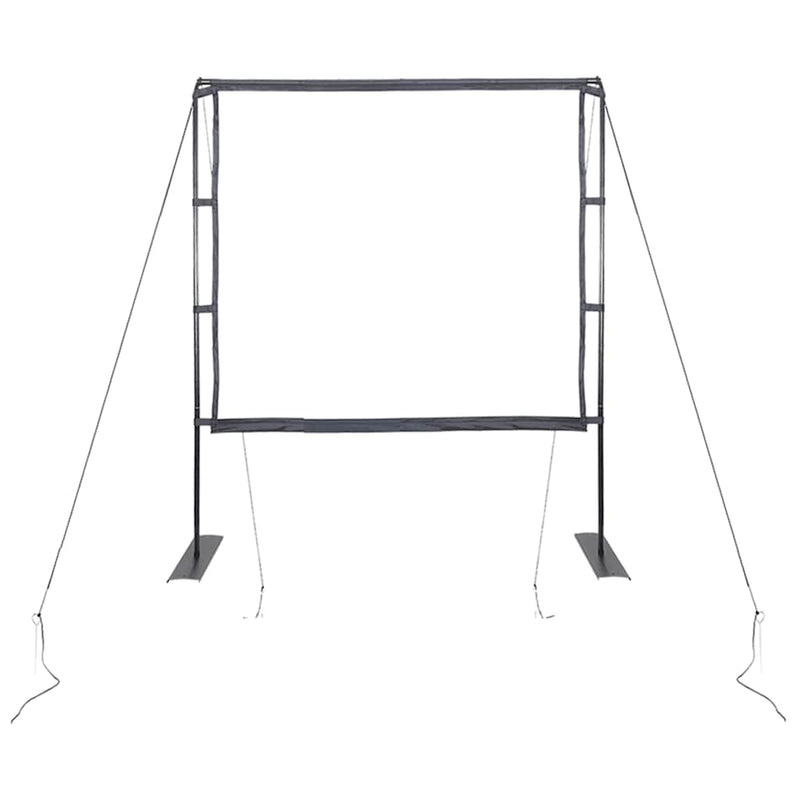 Load image into Gallery viewer, Vidaxl projectiescherm met statieven 89 inch 1:1
