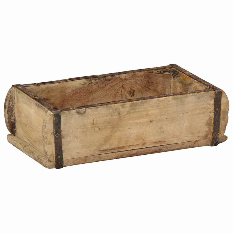 Load image into Gallery viewer, Vidaxl dienblad bruin 30 x 15 x 9 cm massief gerecycled hout
