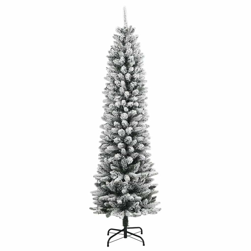 Load image into Gallery viewer, Vidaxl kunstkerstboom met 150 led's en sneeuw 120 cm

