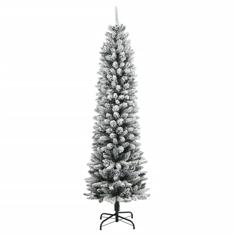 Load image into Gallery viewer, Vidaxl kunstkerstboom met 150 led's en sneeuw 150 cm
