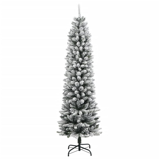 Vidaxl kunstkerstboom met 150 led's en sneeuw 150 cm
