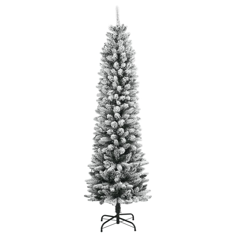 Load image into Gallery viewer, Vidaxl kunstkerstboom met 300 led's en sneeuw 240 cm
