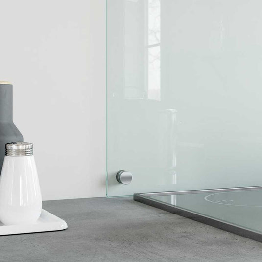 VidaXL Spatschermen keuken 2 st 70x40 cm gehard glas transparant