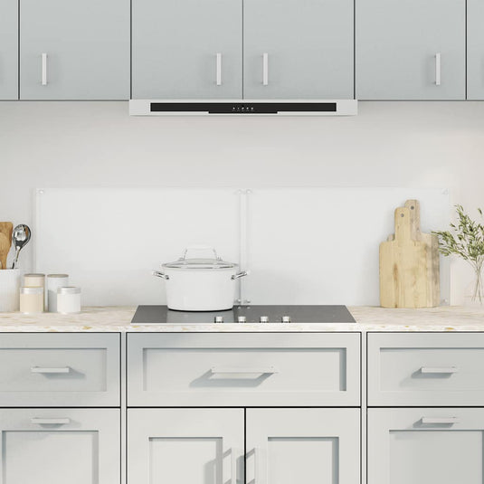 VidaXL Spatschermen keuken 2 st 70x60 cm gehard glas transparant